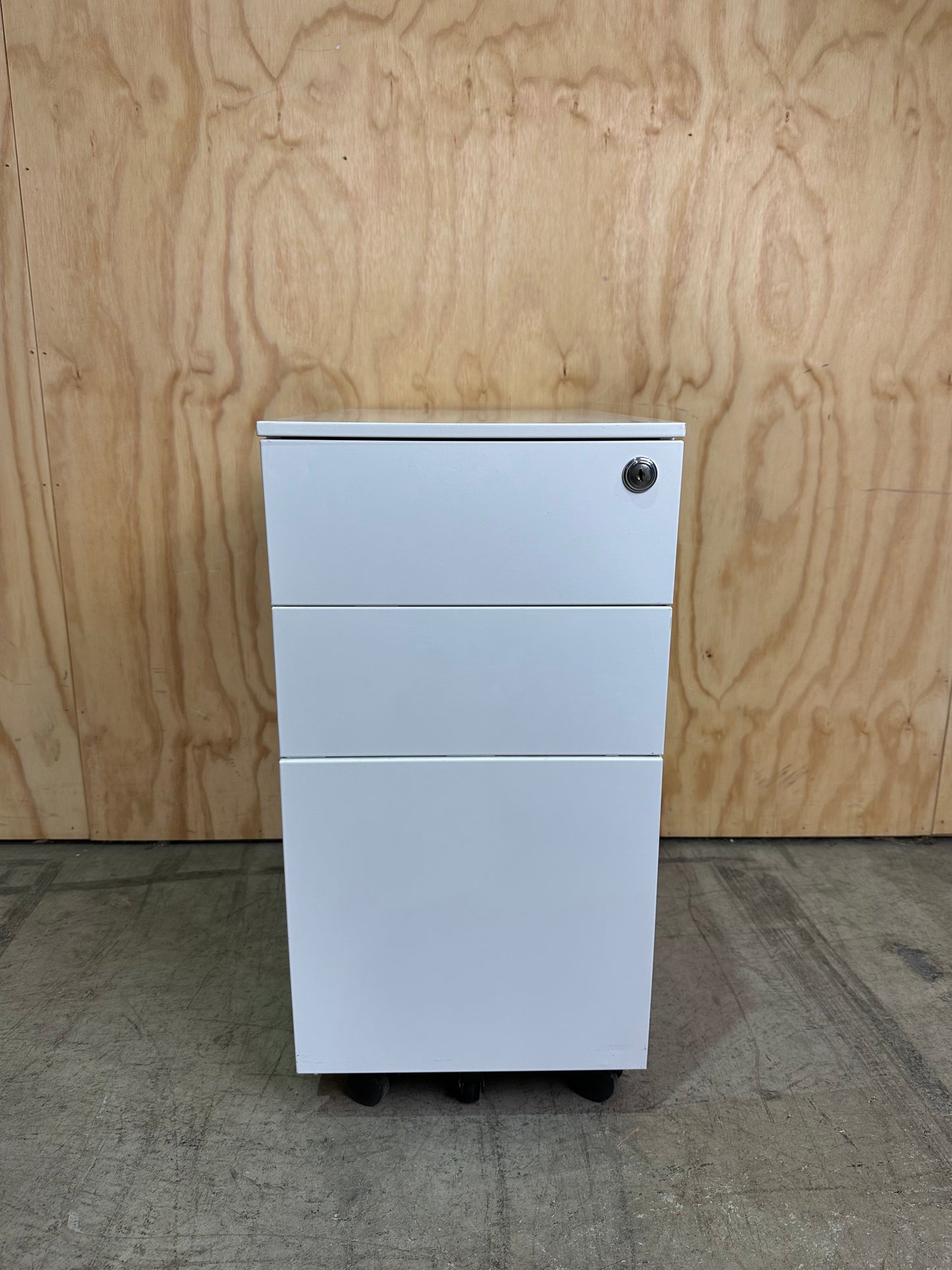 CLEARANCE Slim White Pedestal