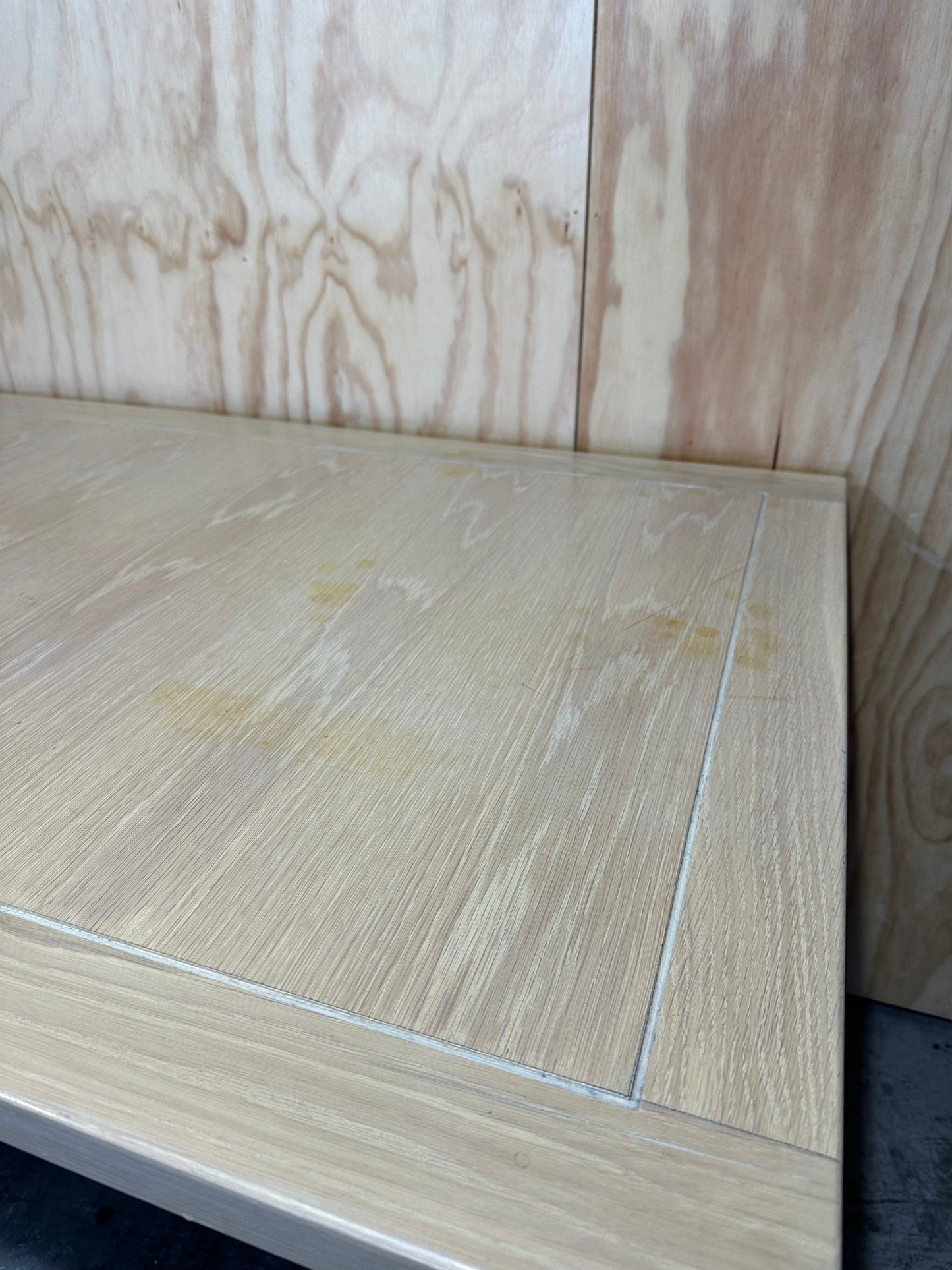 4 Drawer Timber Veneer Desk
