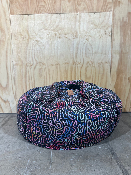 Kip & Co art series 2016 bean bag by Elise Raspanti