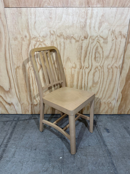 Light timber dining chair