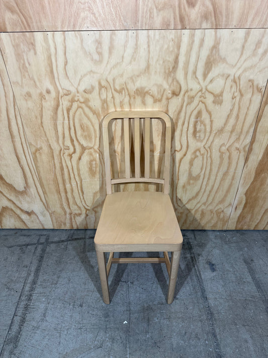 Light timber dining chair