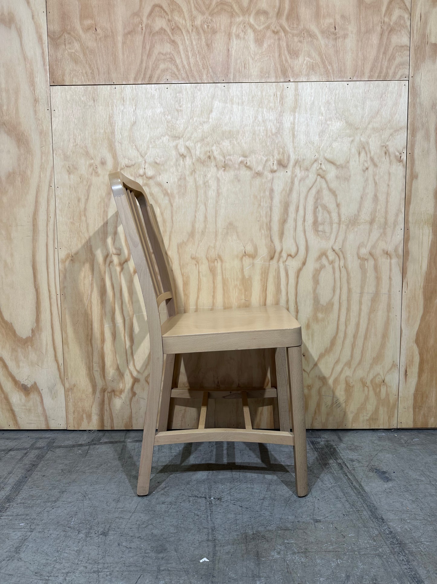 Light timber dining chair