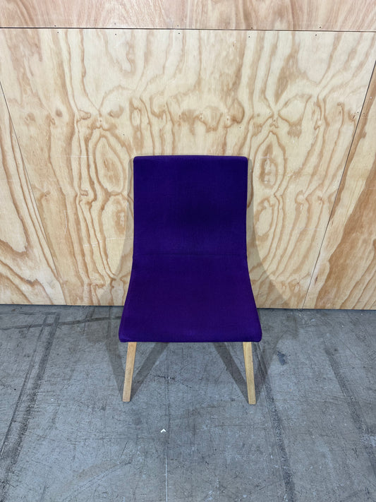 ECF HFA Jigsaw timber chair purple