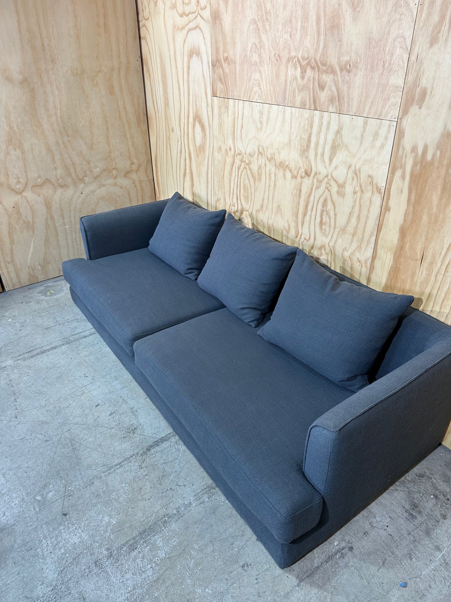 Highline sofa by Gus* Modern in dark grey