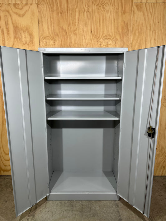 Grey 2 door cupboard