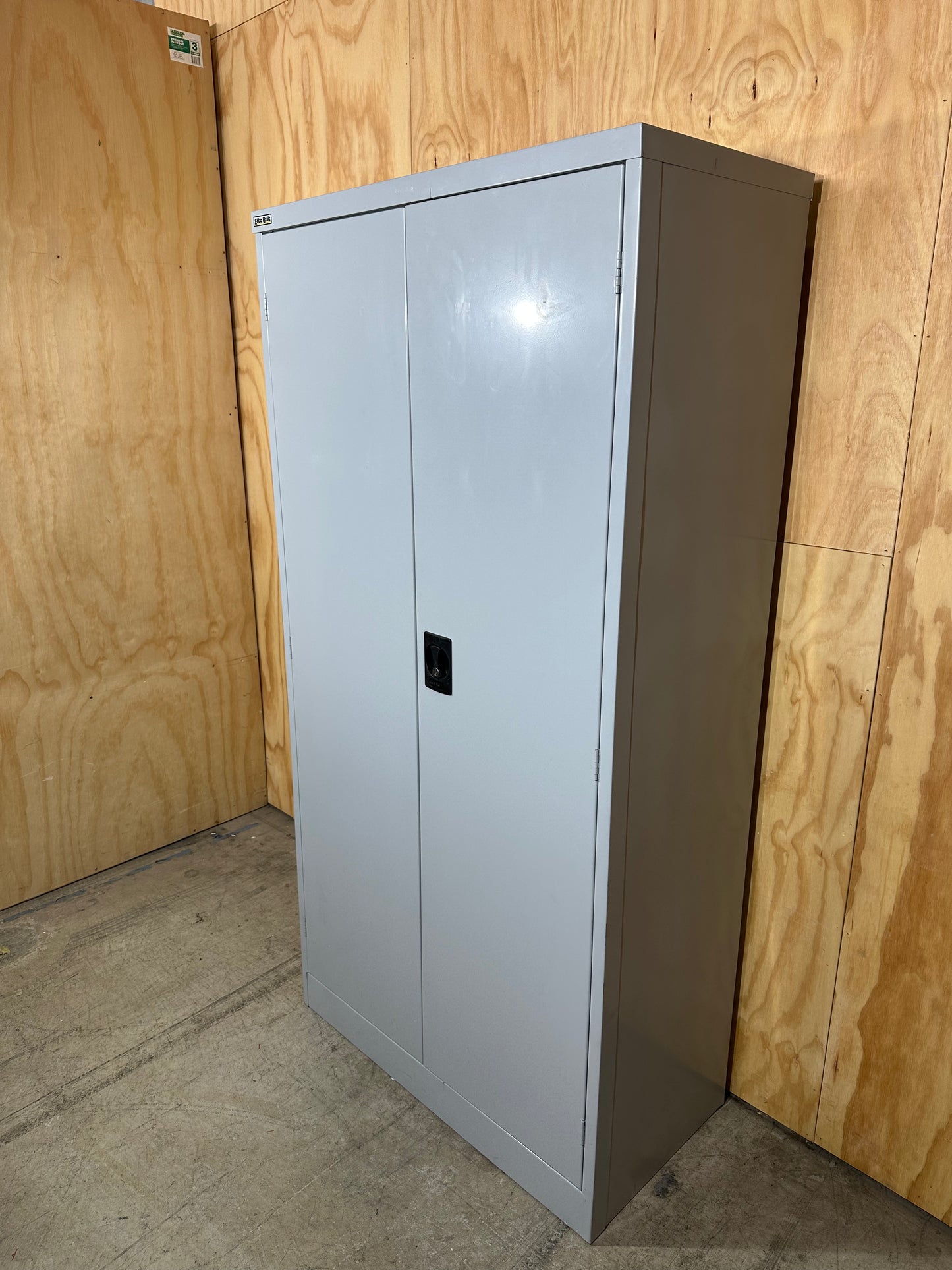 Grey 2 door cupboard