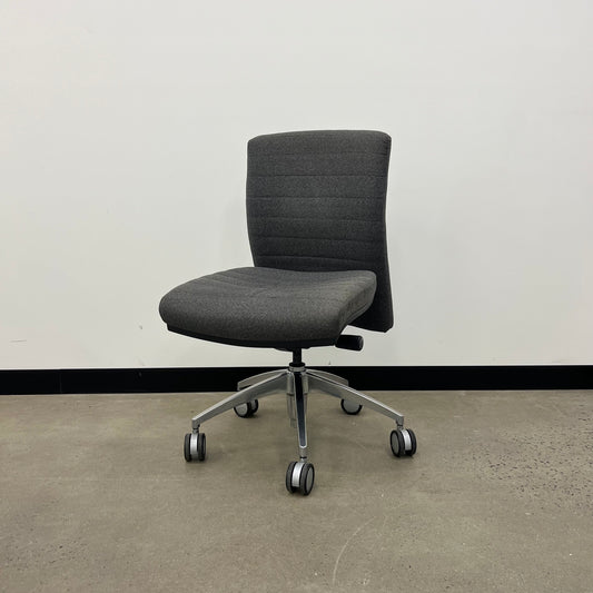 Donati Highback Soft Grey Office Chair