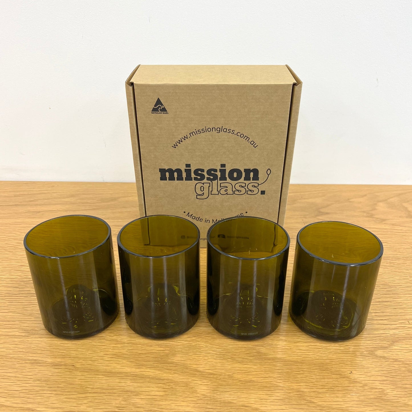 Mission Glass, Set of 4