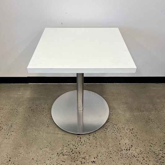 Cafe Table White Square