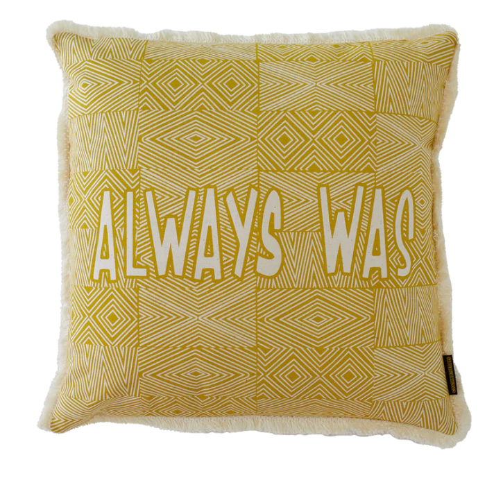 Clothing The Gaps 'Always Was' Cushion Cover