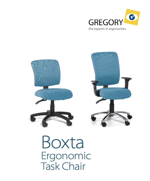 Gregory Boxsta Office Chair in Black