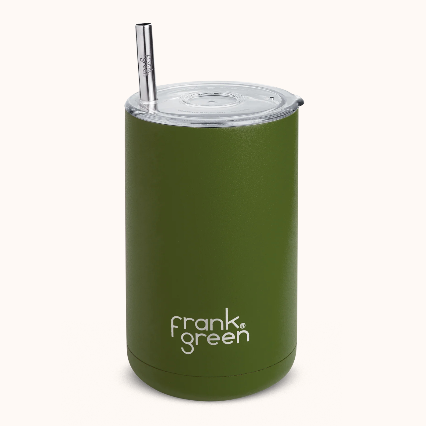 Frank Green Iced Coffee Cup with Straw