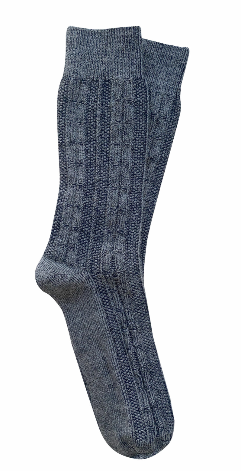 Tightology Chunky Cable Merino Wool Socks - One size