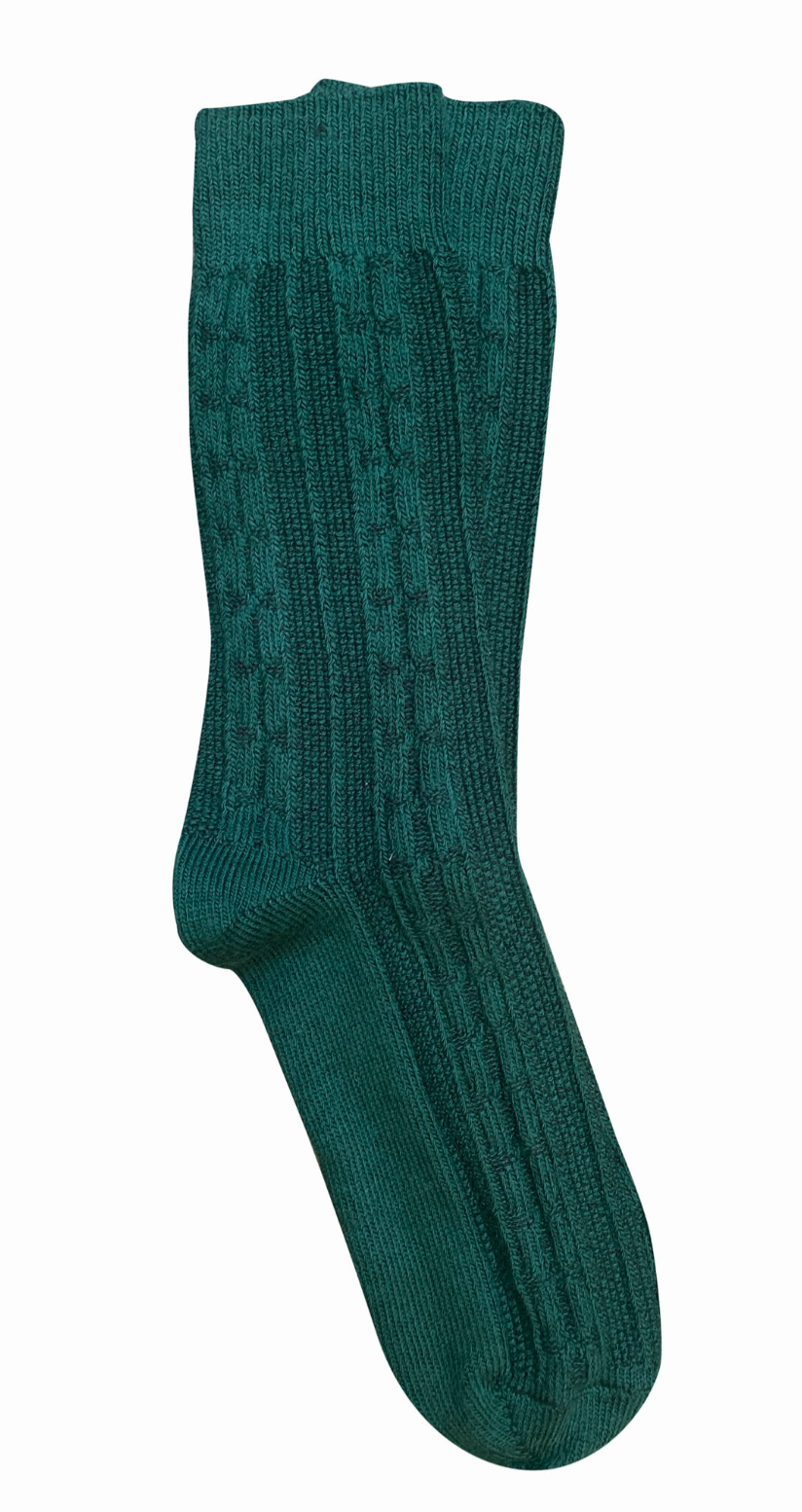 Tightology Chunky Cable Merino Wool Socks - One size