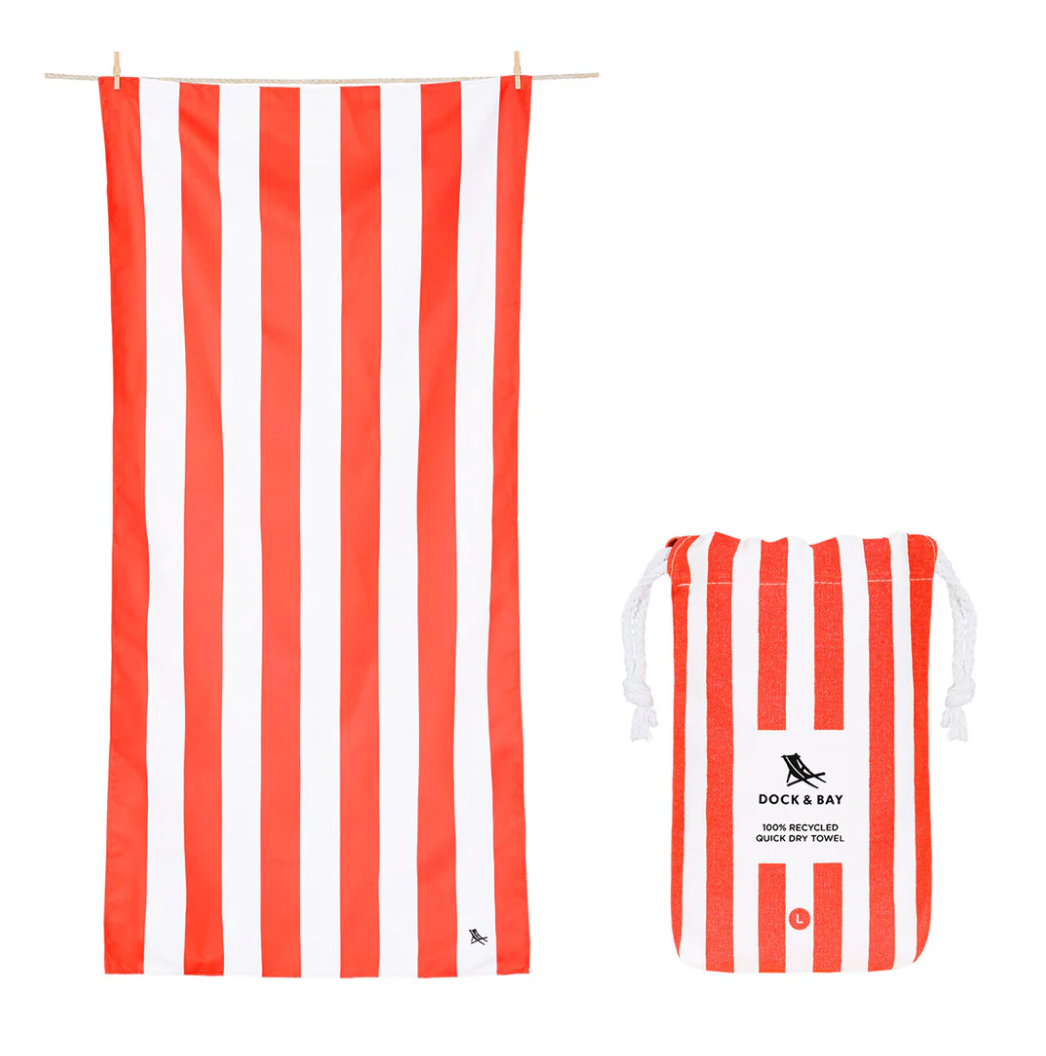 Dock & Bay Beach Towel Cabana Collection L