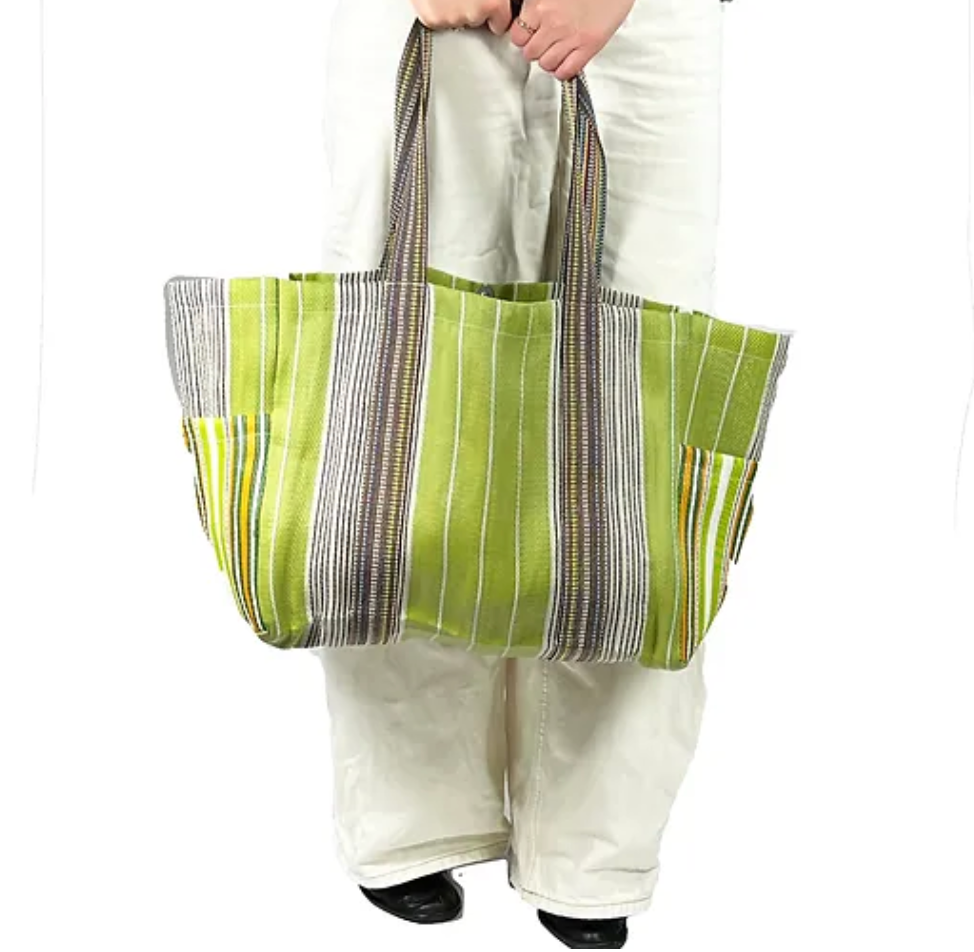 Apple Green Duck Market Bags