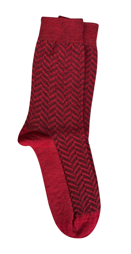 Tightology Herringbone Merino Wool Socks