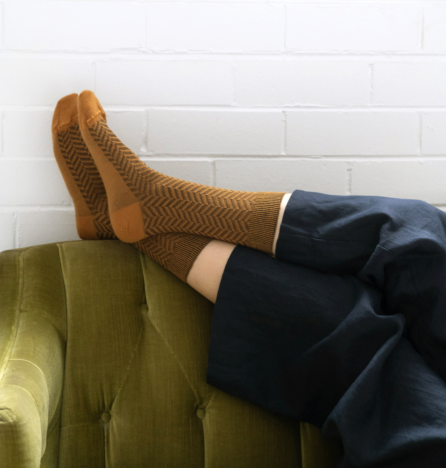 Tightology Herringbone Merino Wool Socks