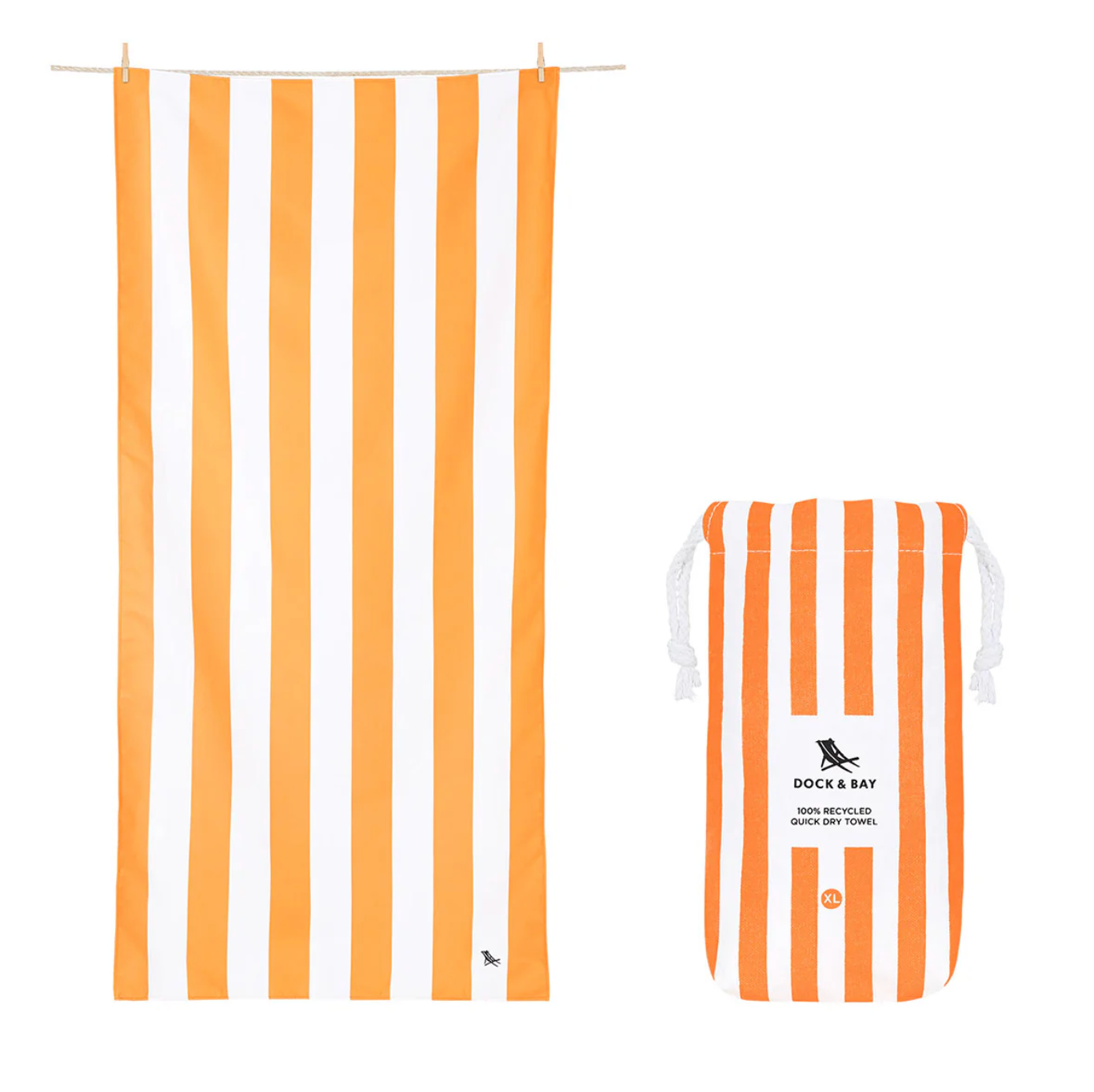 Dock & Bay Beach Towel Cabana Collection XL