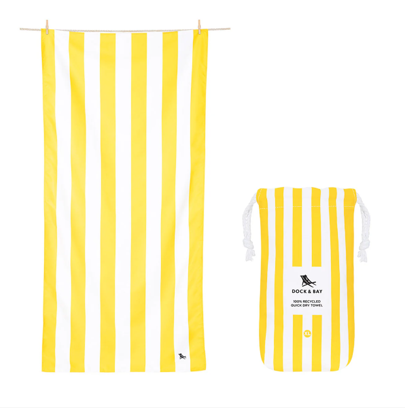 Dock & Bay Beach Towel Cabana Collection XL