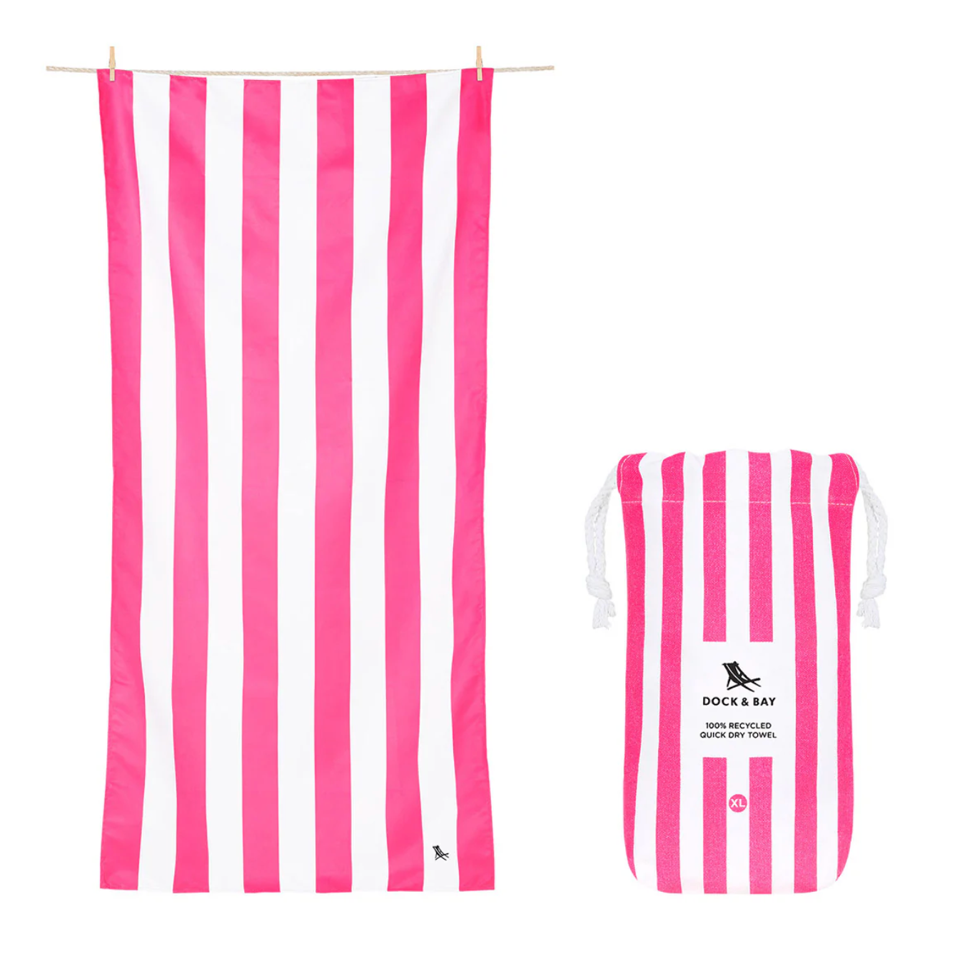 Dock & Bay Beach Towel Cabana Collection XL