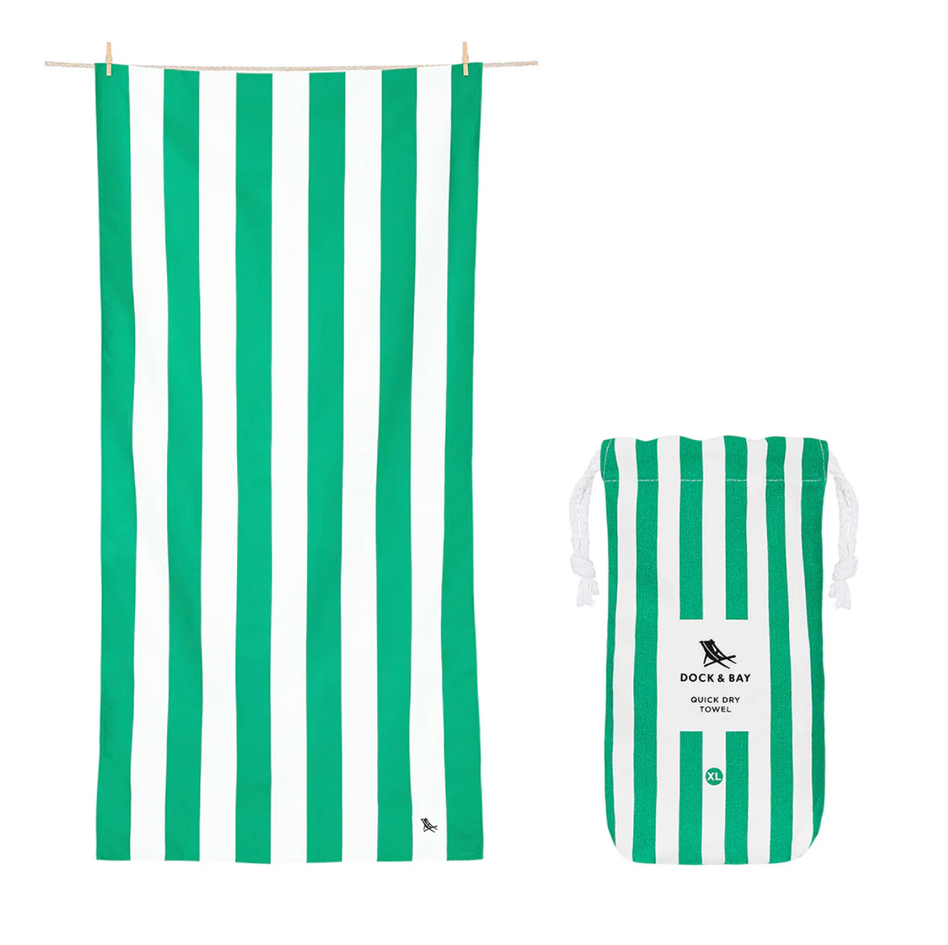 Dock & Bay Beach Towel Cabana Collection XL