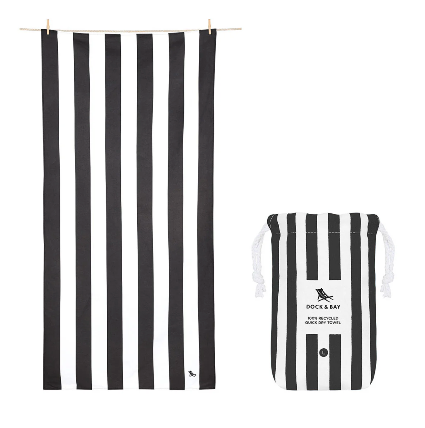 Dock & Bay Beach Towel Cabana Collection XL