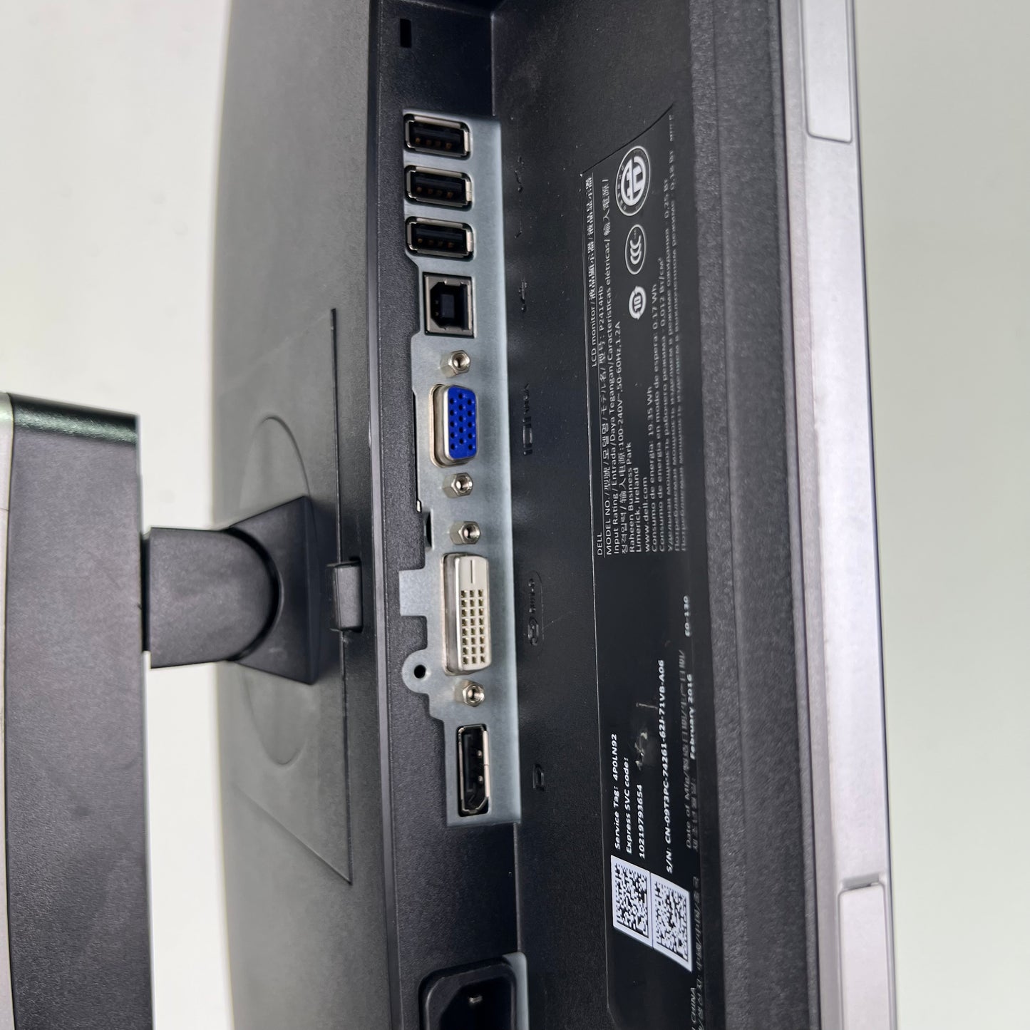 Dell Monitor 24” P2414HB Full HD LED Backlit