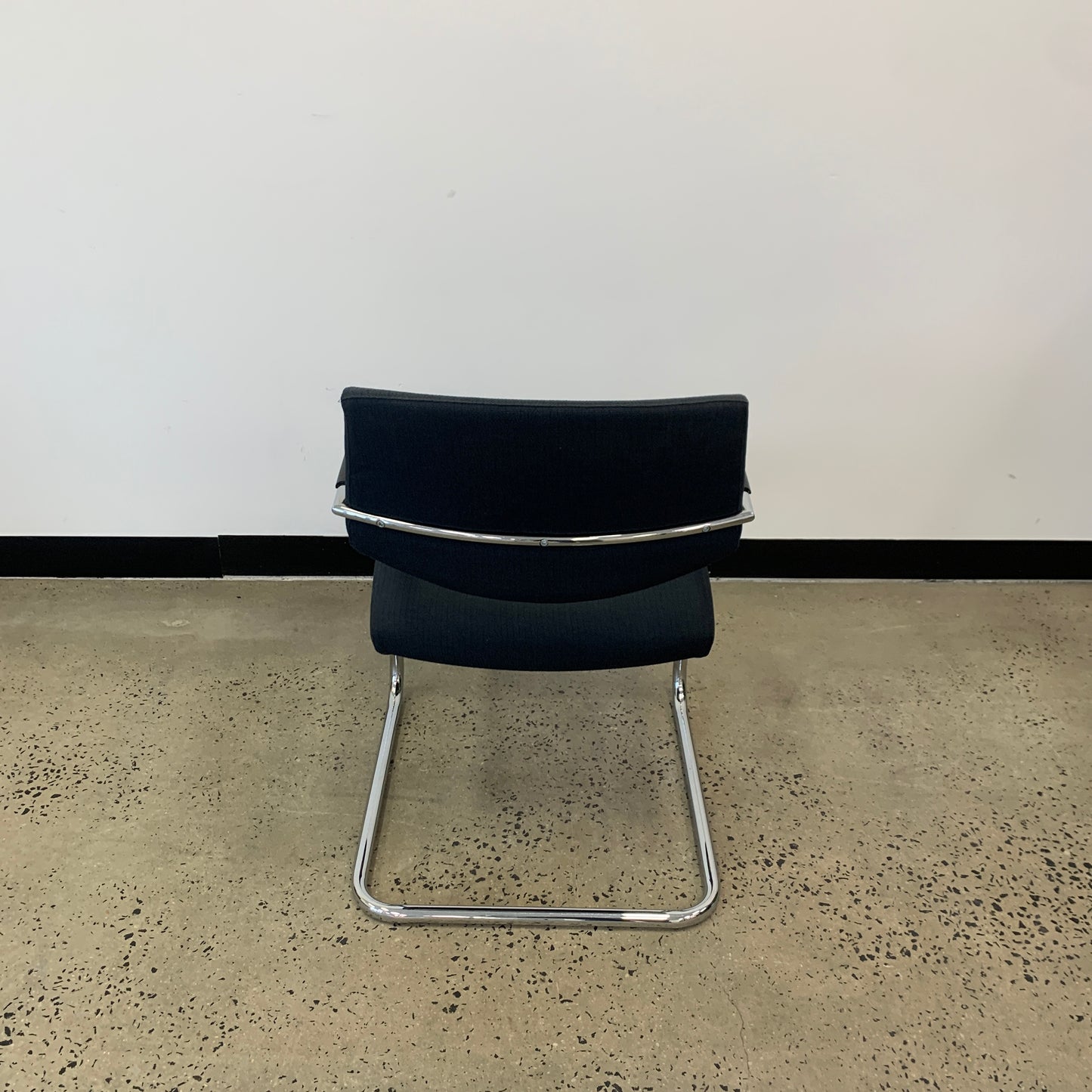 Boss Cantilever Visitor Chair Chrome Arms