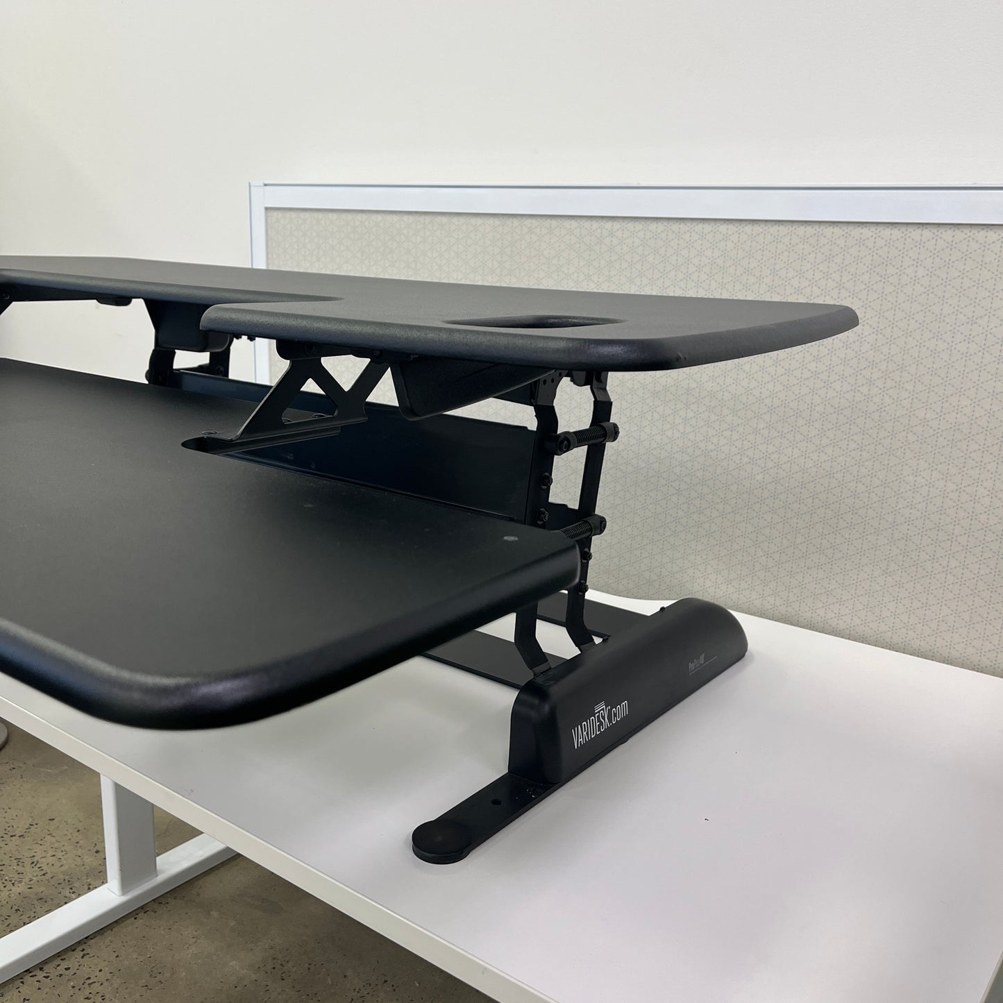 VariDesk Pro Plus 48 Black Sit Stand Desk