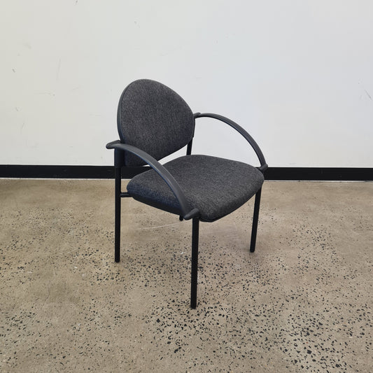 Visitor Chair with Fixed Backrest