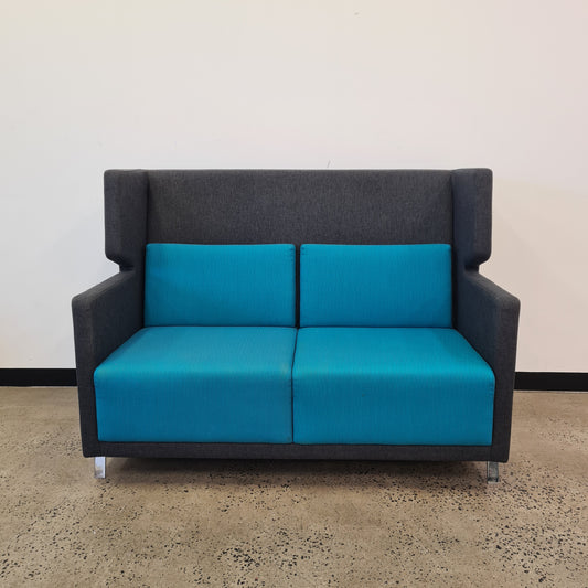 StyleCraft ESO Home 1 Lounge and Armchair in Teal and Charcoal Grey