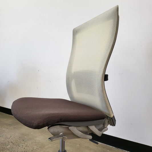 Life Chair by Formway Beige Mesh Office Chair