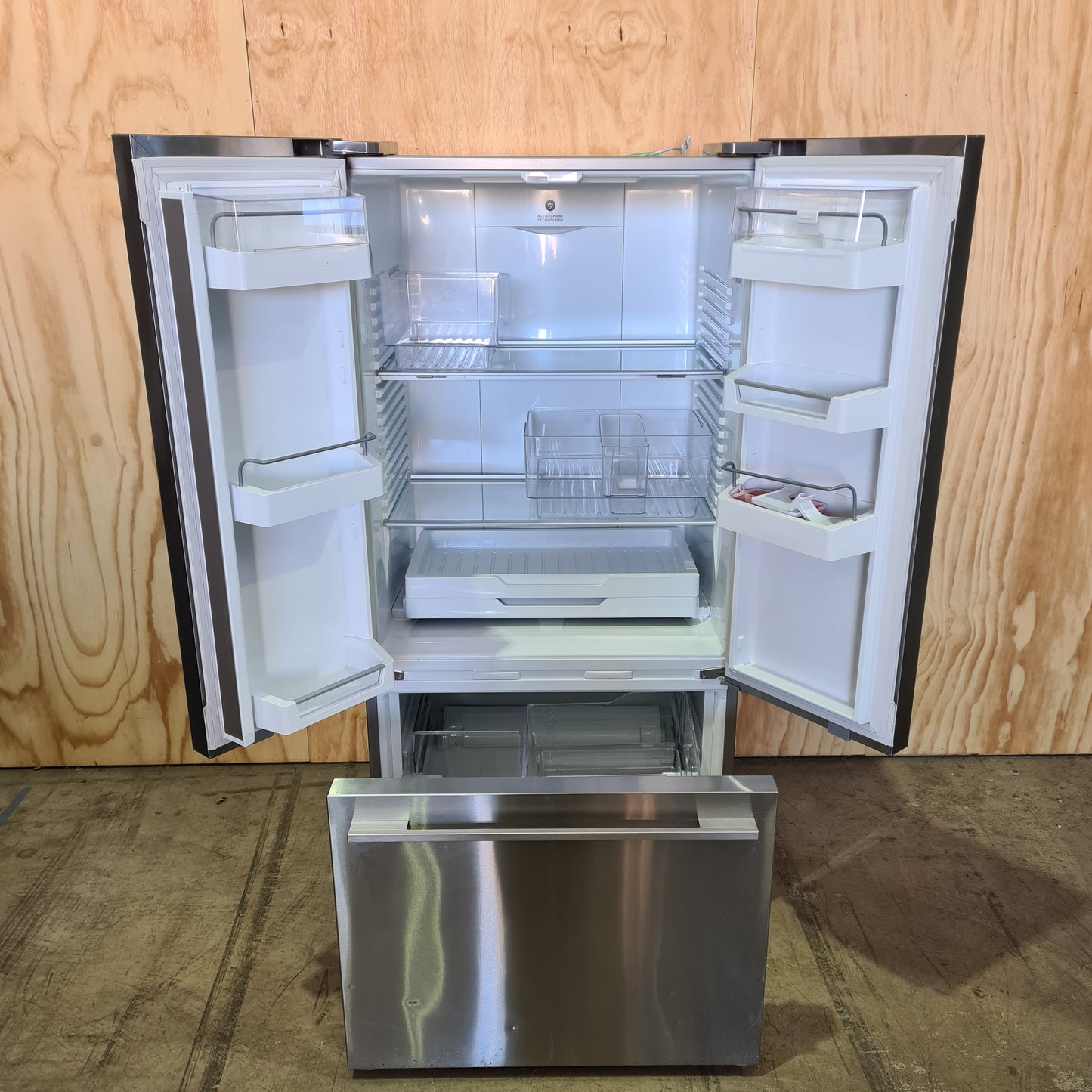 Fisher and Paykel RF522ADX5  790mm French Door Stainless Steel Fridge - 487L