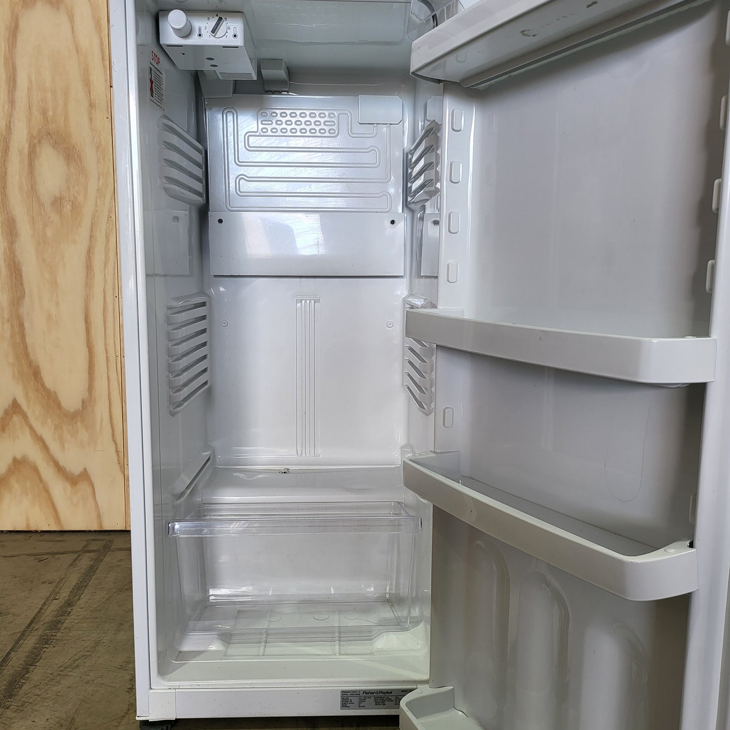 White Fisher & Paykel 248L Refrigerator