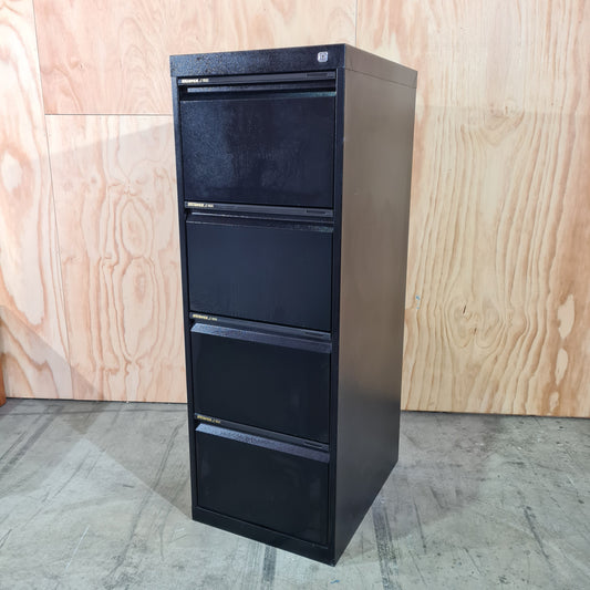 Statewide Filing Cabinet Black 4 Drawers