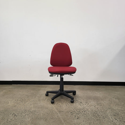 Burgundy Office Task Chair