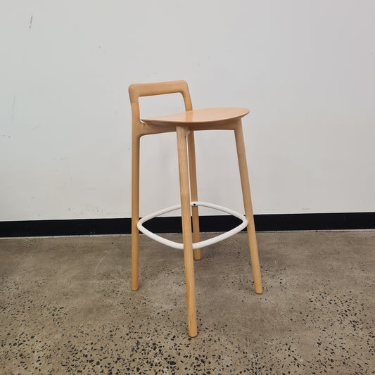 Mattiazzi Branca Bar Stool in Ash Wood