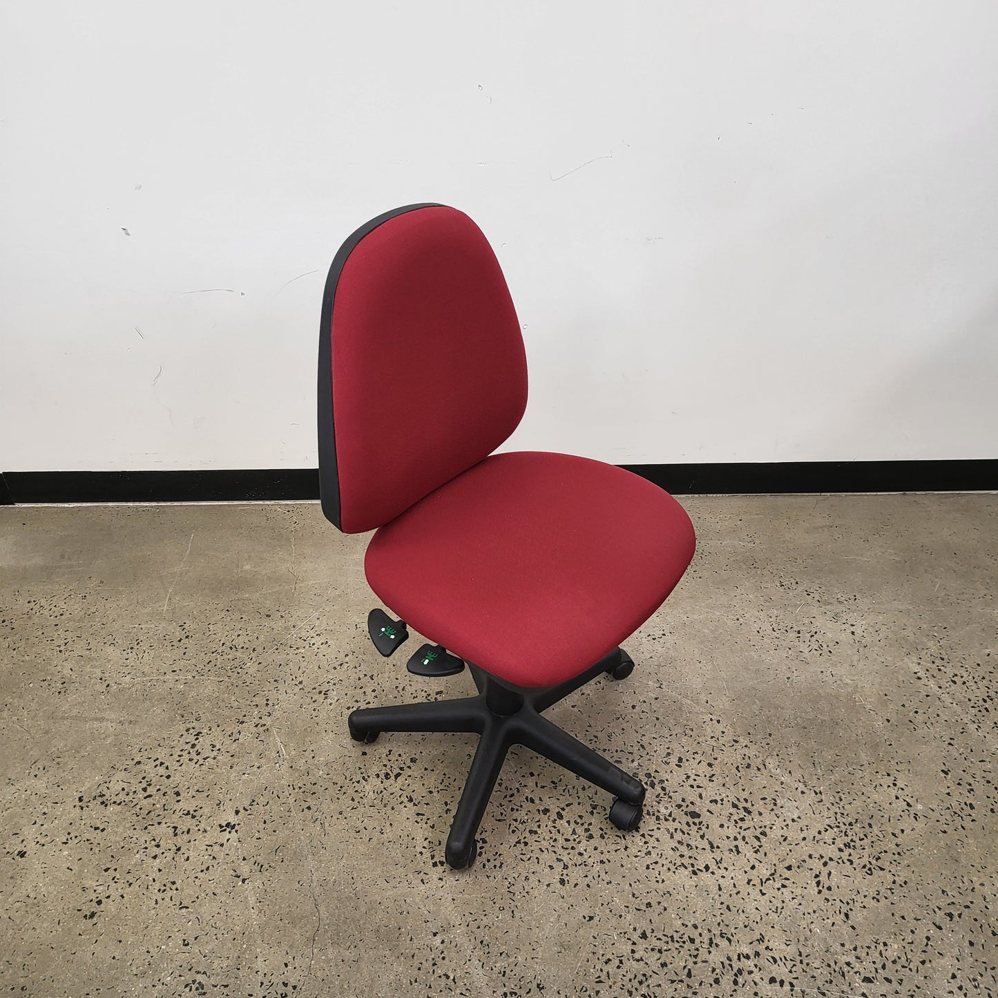 Burgundy Office Task Chair