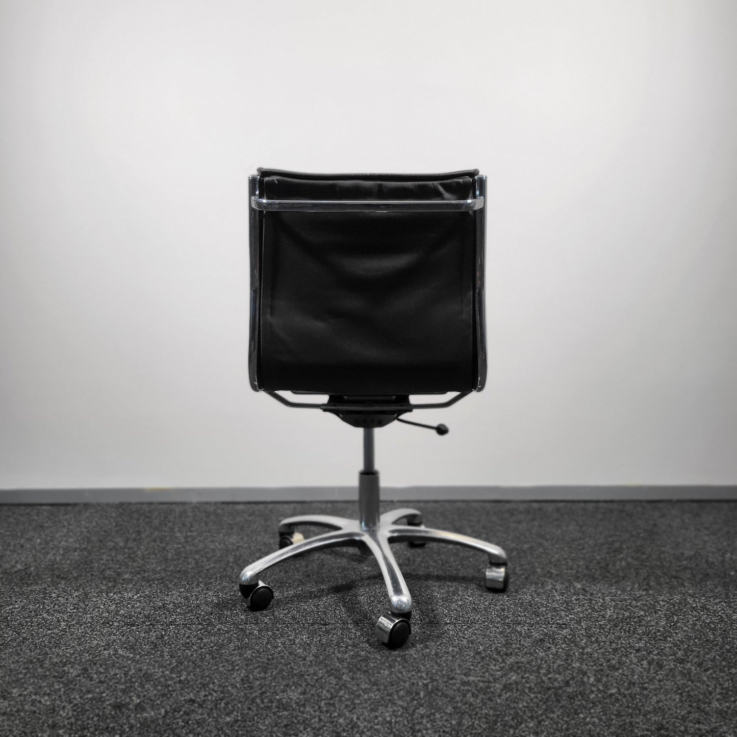 Black Leather Boardroom Conference Chair