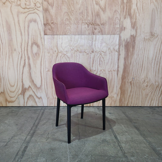 Vitra Purple Softshell Tub Chair