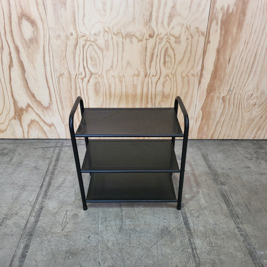 Black Metal Shelf Unit
