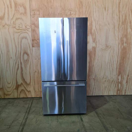 Fisher and Paykel RF522ADX5  790mm French Door Stainless Steel Fridge - 487L