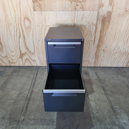 EliteBuilt 3 Drawer Cabinet Charcoal