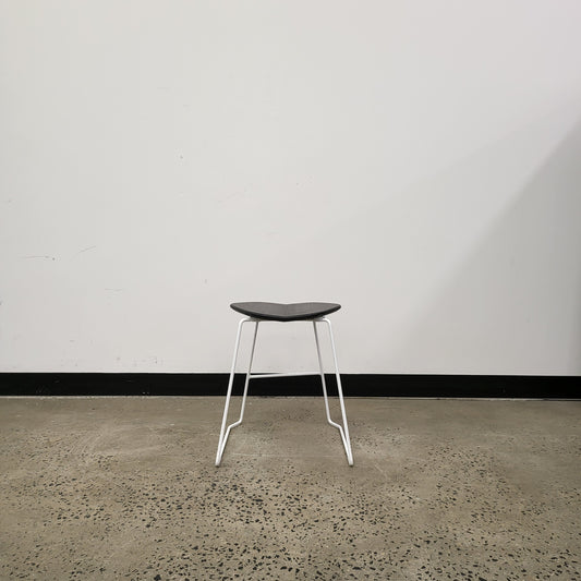 Ross Gardum Duet Stool in Black and White