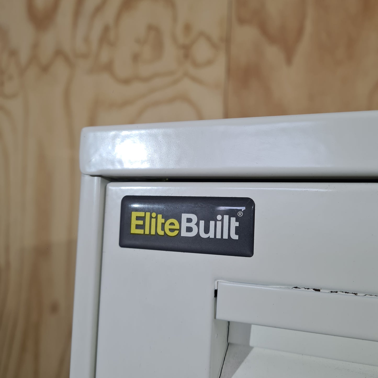 Elitebuilt 4 Drawer Tambour in White