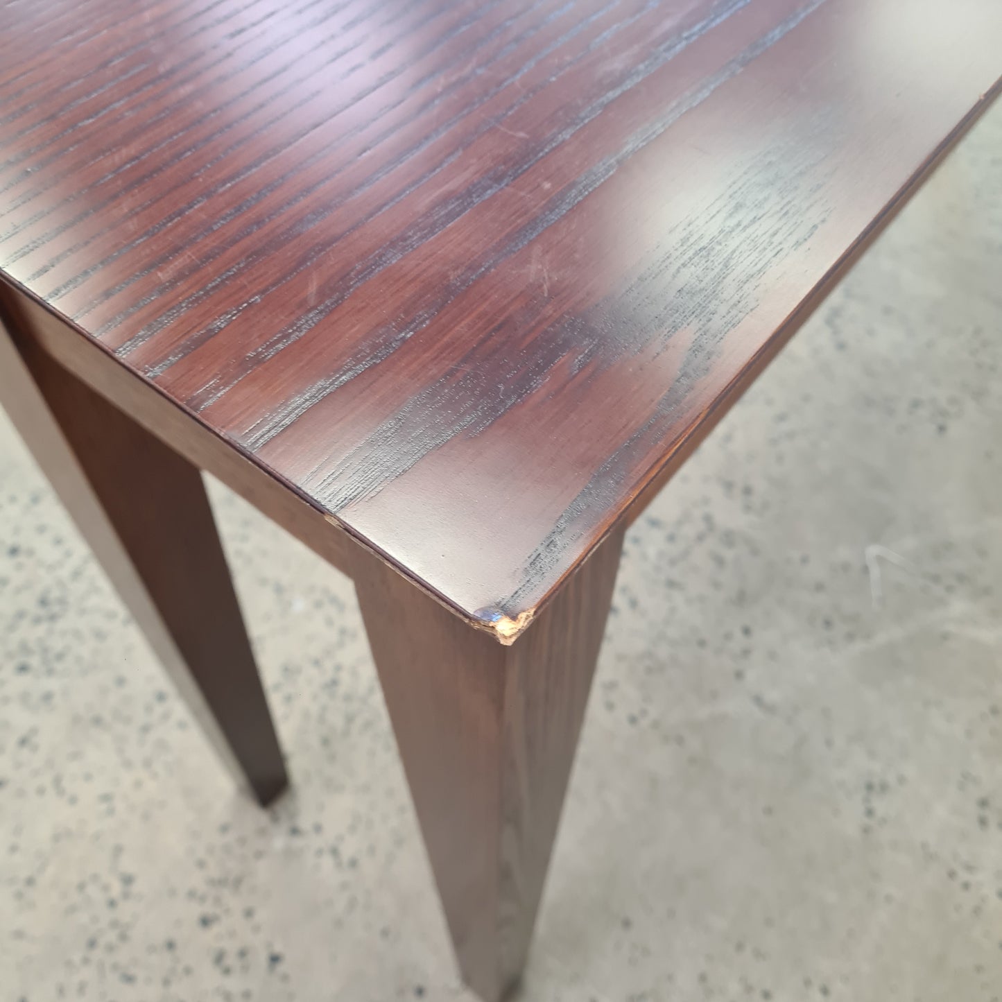 Hallway Table in Mahogany Finish