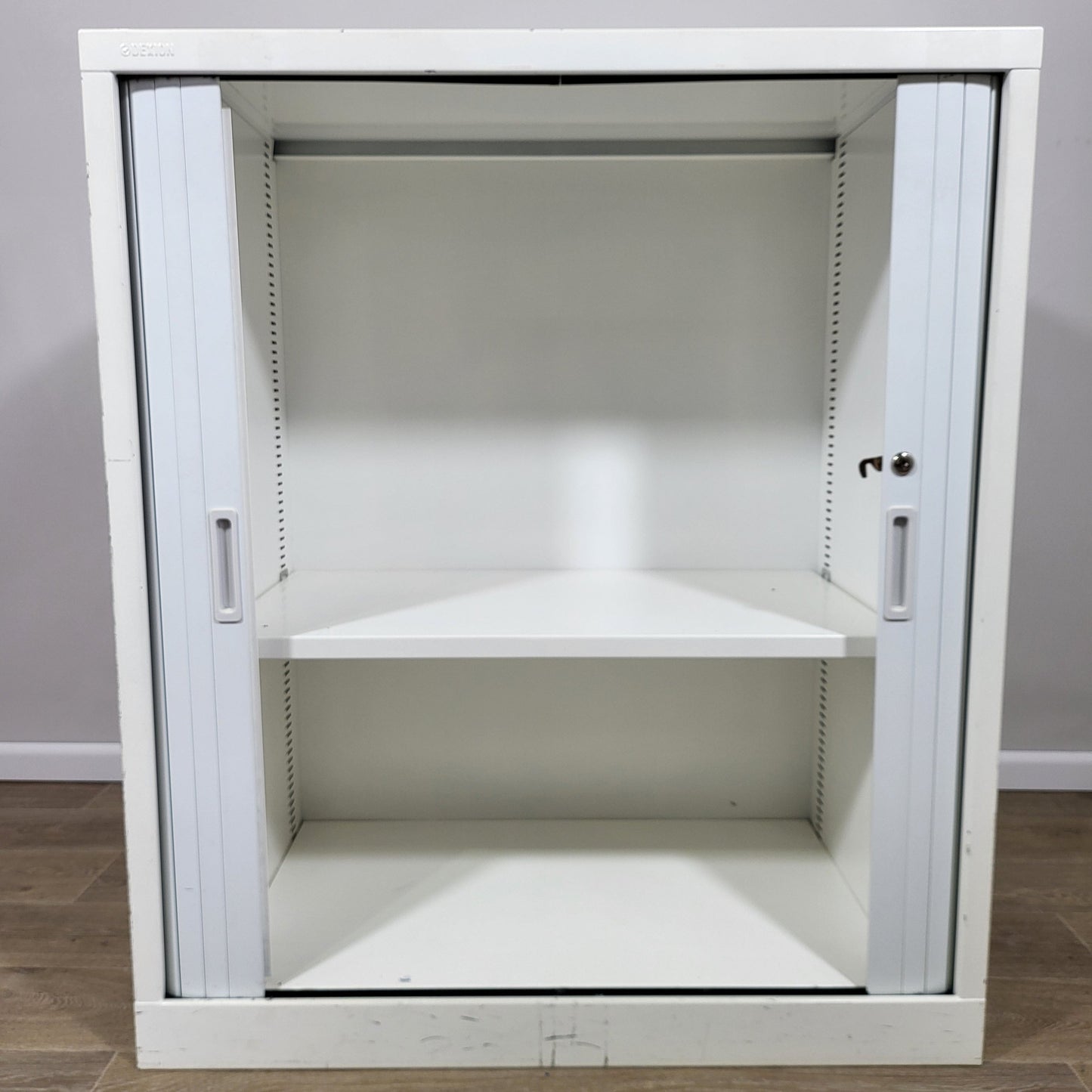 Dexion Tambour Unit in White