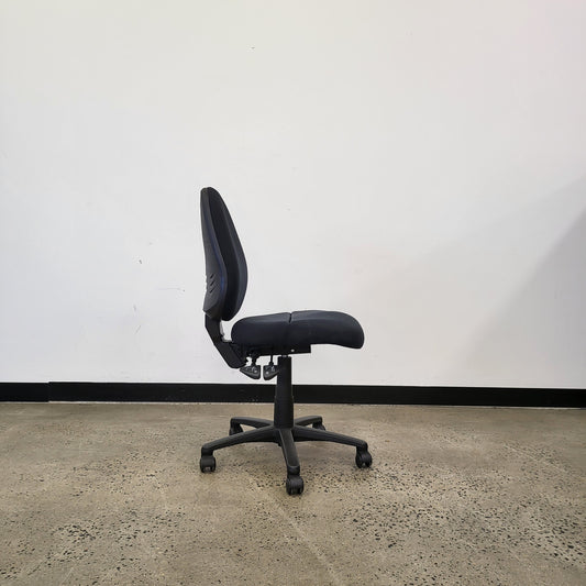 Gregory Tru-Sit High Back Office Task Chair in Black