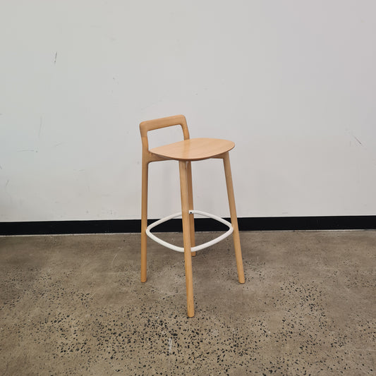 Mattiazzi Branca Bar Stool in Ash Wood